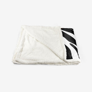 ZEBRA LADY Double-Sided Super Soft Plush Blanket