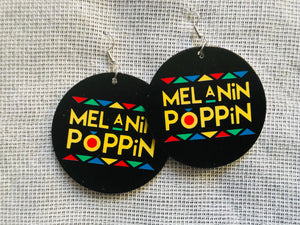 Melanin Poppin earrings